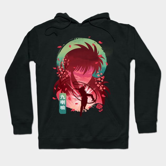 Kurama Landscape Hoodie by DANDINGEROZZ